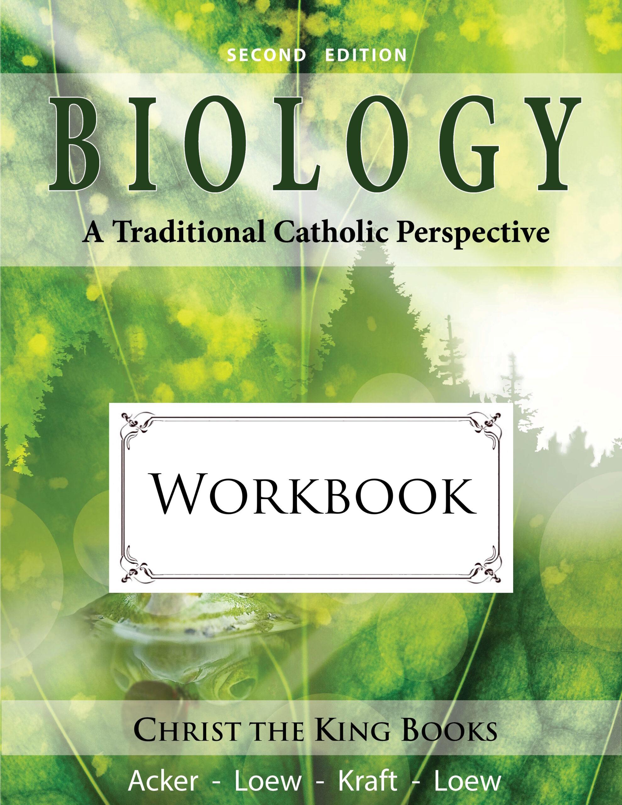Biology for High School – PART TWO - WORKBOOK