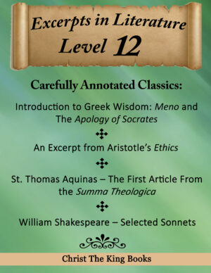 Short Excerpts in Great Literature – LEVEL TWELVE
