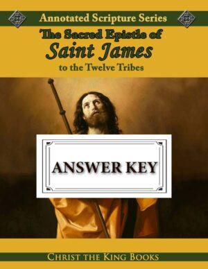 Image for Annotated Epistle of St. James - WORKBOOK ANSWER KEY
