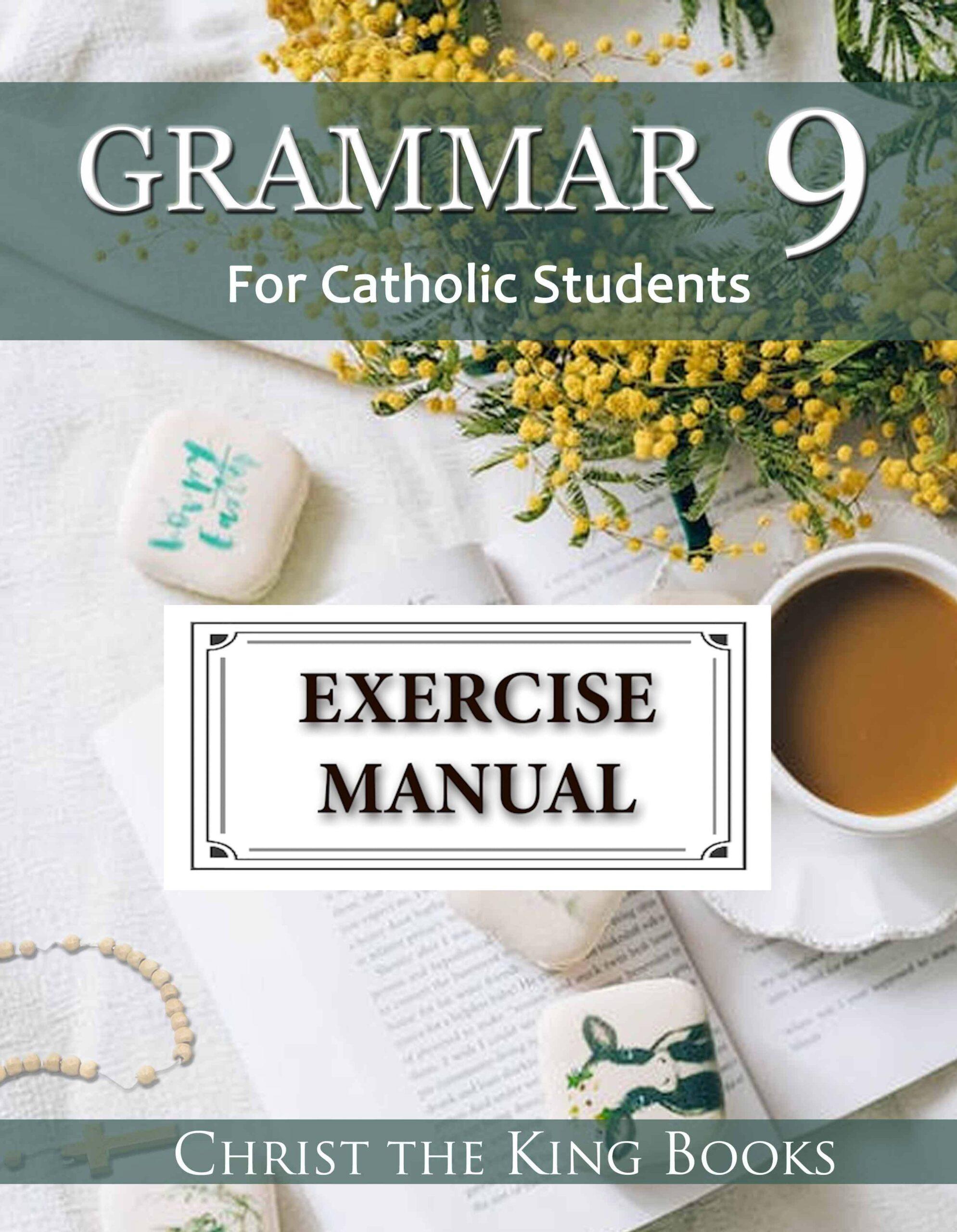 Image for Traditional Catholic Grammar: Level 9 - WORKBOOK