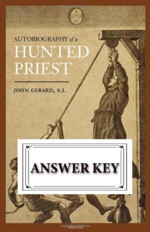 Image for The Autobiography of a Hunted Priest - WORKBOOK ANSWER KEY