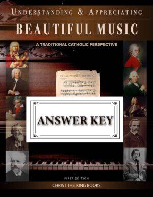 Image for Understanding and Appreciating Beautiful Music - WORKBOOK ANSWER KEY