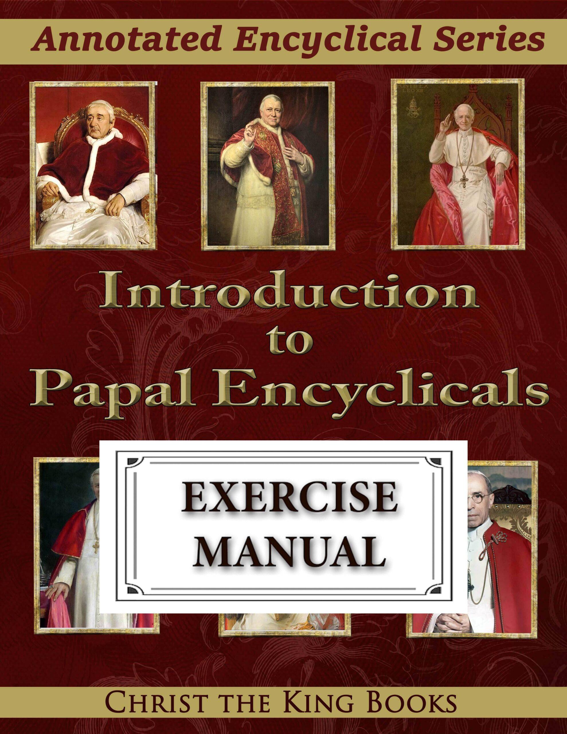 Image for Introduction to Papal Encyclicals - WORKBOOK